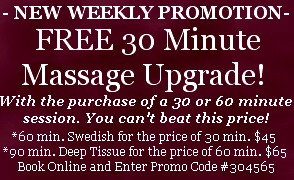 Orange County Massage Promo